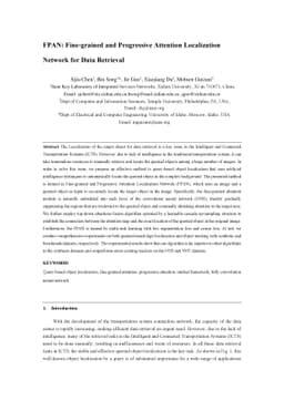 FPAN: Fine-grained and Progressive Attention Localization Network for
  Data Retrieval