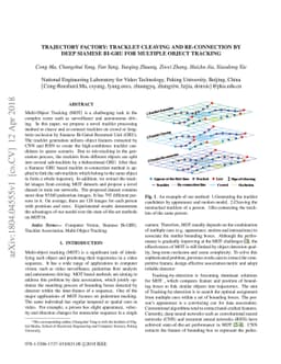 Trajectory Factory: Tracklet Cleaving and Re-connection by Deep Siamese
  Bi-GRU for Multiple Object Tracking