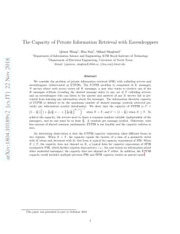 The Capacity of Private Information Retrieval with Eavesdroppers