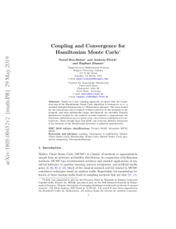 Coupling and Convergence for Hamiltonian Monte Carlo
