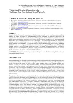 Vision-based Structural Inspection using Multiscale Deep Convolutional
  Neural Networks