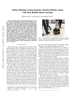 Motion Planning Among Dynamic, Decision-Making Agents with Deep
  Reinforcement Learning