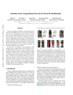 Attention-Aware Compositional Network for Person Re-identification