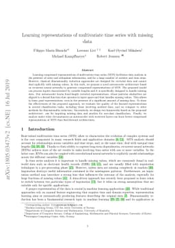 Learning representations for multivariate time series with missing data
  using Temporal Kernelized Autoencoders
