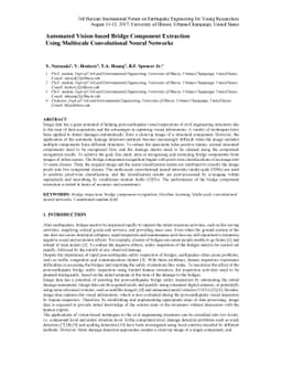 Automated Vision-based Bridge Component Extraction Using Multiscale
  Convolutional Neural Networks