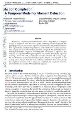 Action Completion: A Temporal Model for Moment Detection