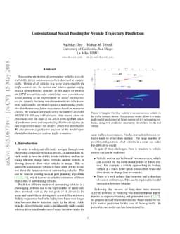 Convolutional Social Pooling for Vehicle Trajectory Prediction