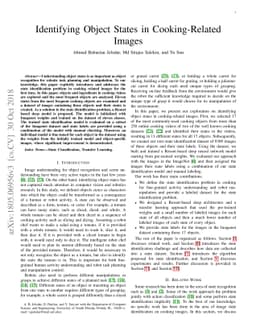 Identifying Object States in Cooking-Related Images