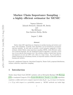 Markov Chain Importance Sampling -- a highly efficient estimator for
  MCMC