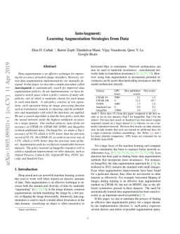 AutoAugment: Learning Augmentation Policies from Data