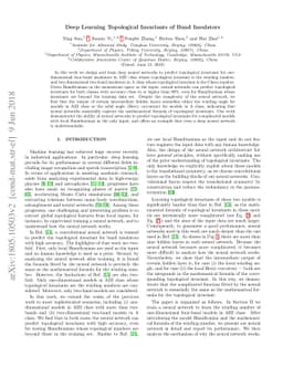 Deep Learning Topological Invariants of Band Insulators