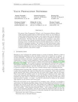 Value Propagation Networks