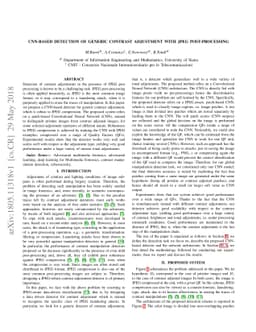 CNN-Based Detection of Generic Constrast Adjustment with JPEG
  Post-processing