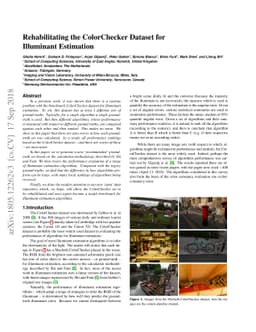 Rehabilitating the ColorChecker Dataset for Illuminant Estimation