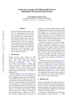 Latent Tree Learning with Differentiable Parsers: Shift-Reduce Parsing
  and Chart Parsing