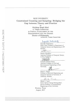 Constrained Counting and Sampling: Bridging the Gap between Theory and
  Practice