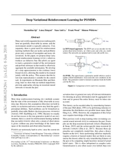 Deep Variational Reinforcement Learning for POMDPs