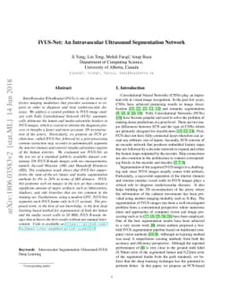 IVUS-Net: An Intravascular Ultrasound Segmentation Network