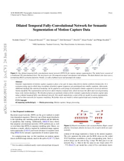 Dilated Temporal Fully-Convolutional Network for Semantic Segmentation
  of Motion Capture Data