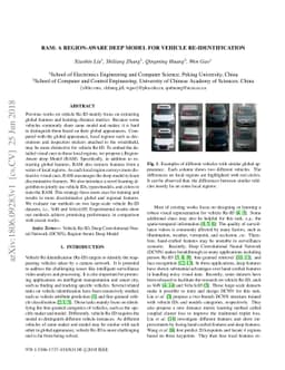RAM: A Region-Aware Deep Model for Vehicle Re-Identification