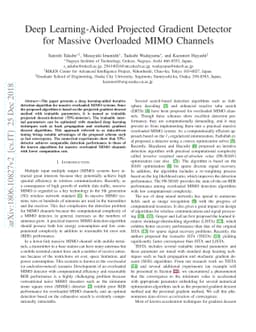 Deep Learning-Aided Projected Gradient Detector for Massive Overloaded
  MIMO Channels