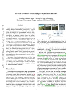 Excavate Condition-invariant Space by Intrinsic Encoder