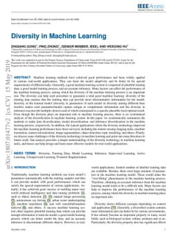 Diversity in Machine Learning