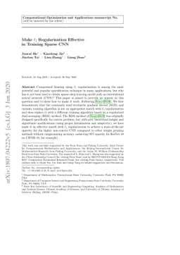 Make $\ell_1$ Regularization Effective in Training Sparse CNN