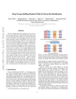 Deep Group-shuffling Random Walk for Person Re-identification