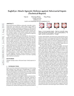 EagleEye: Attack-Agnostic Defense against Adversarial Inputs (Technical
  Report)