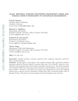 BooST: Boosting Smooth Trees for Partial Effect Estimation in Nonlinear
  Regressions