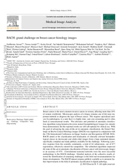 BACH: Grand Challenge on Breast Cancer Histology Images