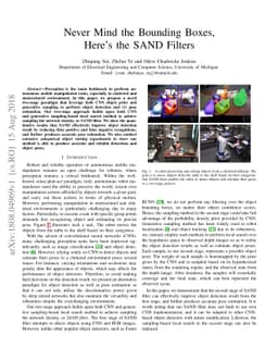 Never Mind the Bounding Boxes, Here's the SAND Filters