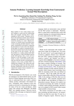 Sememe Prediction: Learning Semantic Knowledge from Unstructured Textual
  Wiki Descriptions