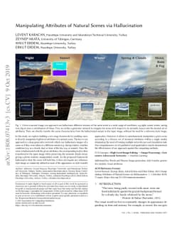 Manipulating Attributes of Natural Scenes via Hallucination