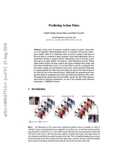 Predicting Action Tubes