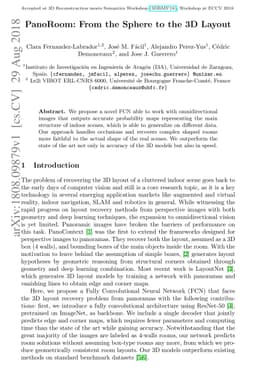 PanoRoom: From the Sphere to the 3D Layout