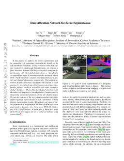 Dual Attention Network for Scene Segmentation