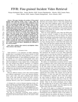 FIVR: Fine-grained Incident Video Retrieval