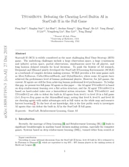 TStarBots: Defeating the Cheating Level Builtin AI in StarCraft II in
  the Full Game