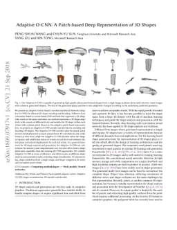 Adaptive O-CNN: A Patch-based Deep Representation of 3D Shapes