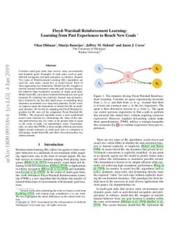 Floyd-Warshall Reinforcement Learning: Learning from Past Experiences to
  Reach New Goals