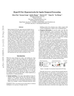 HyperST-Net: Hypernetworks for Spatio-Temporal Forecasting