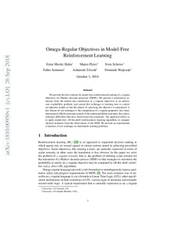 Omega-Regular Objectives in Model-Free Reinforcement Learning