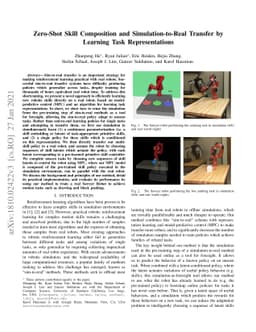 Simulator Predictive Control: Using Learned Task Representations and MPC
  for Zero-Shot Generalization and Sequencing