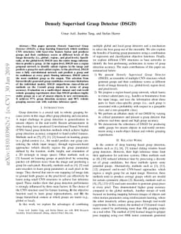 Densely Supervised Grasp Detector (DSGD)