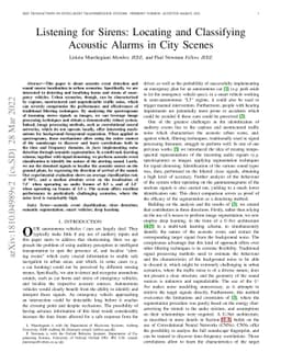 Listening for Sirens: Locating and Classifying Acoustic Alarms in City
  Scenes