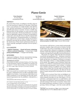 Piano Genie