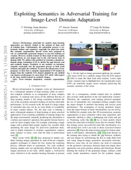 Exploiting Semantics in Adversarial Training for Image-Level Domain
  Adaptation