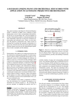A database linking piano and orchestral MIDI scores with application to
  automatic projective orchestration